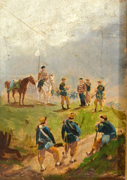 French school of the 19th century 

