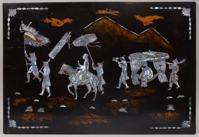 VIETNAM, 20th century

Lacquer plate with...