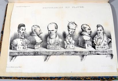 COLLECTION containing lithographic drawings...