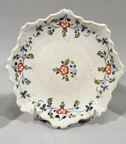 A set of 18th century earthenware plates...