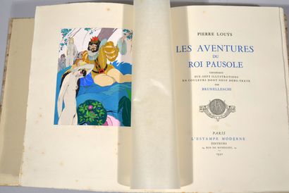 LOUYS (Pierre), Les aventures du roi Pausole,...