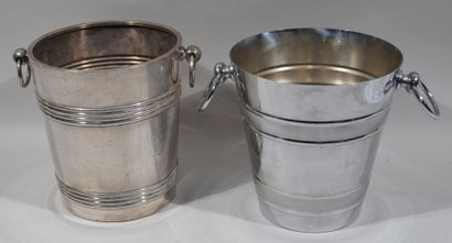 CHRISTOFLE

Champagne bucket in silver plated...