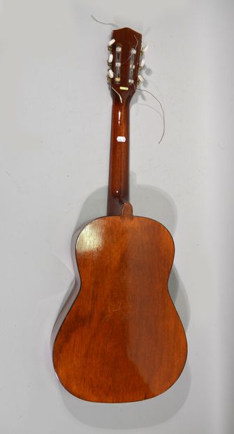 Acoustic folk guitar for child, the rosette...