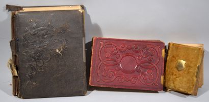 Reunion of three photo albums including an...