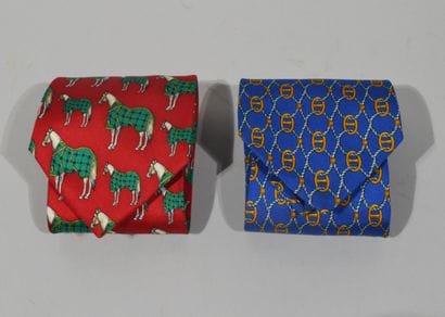 LANCEL Paris 

Reunion of two ties, one in...