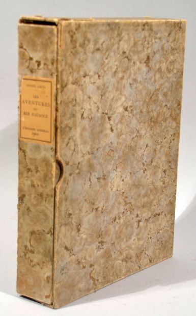 LOUYS (Pierre), Les aventures du roi Pausole,...