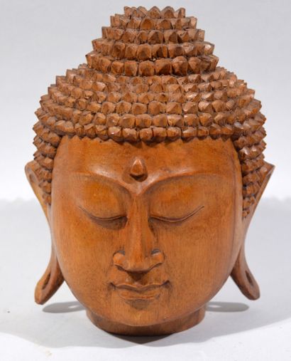 SOUTH EAST ASIA, 20th century.

Carved wood...
