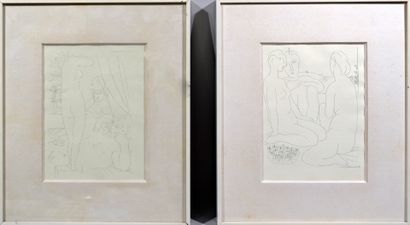 Lot of two reproductions after Pablo Picasso...