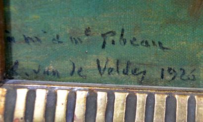 L. VAN DE VELDE (XIX-XXth)

