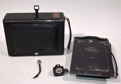 Bellows camera Zeiss Ikon, Compur shutter,...
