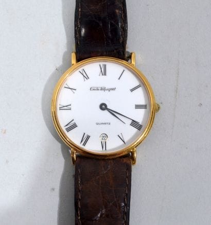EMILE PEQUIGNET

Montre bracelet à cadran...