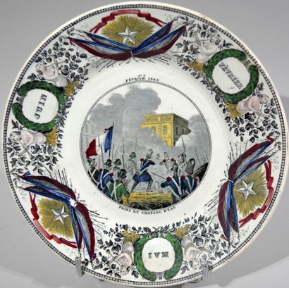CREIL et MONTEREAU

DIX ASSIETTES en céramique...