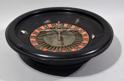 ROULETTE FRANCAISE

Roulette en bois noirci...