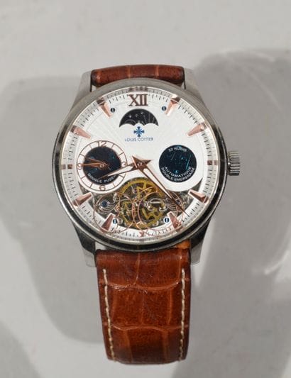 Louis COTTIER - Montre bracelet automatique...
