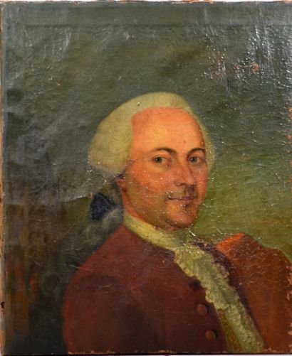 BICHERAY (XVIIIe)

« Portrait de Louis Verdilhon »

Huile...