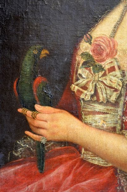 École française de la fin du XVIIIe siècle 

« Portrait...
