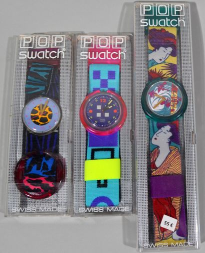 SWATCH

Lot de trois montres Série limitée...