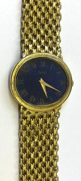 PIAGET

Montre bracelet de dame en or jaune...