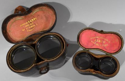 Deux paires de jumelle militaire fin XIXème...
