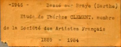 Thérèse CLÉMENT (1889-1984)

