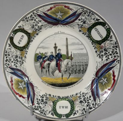 CREIL et MONTEREAU

DIX ASSIETTES en céramique...
