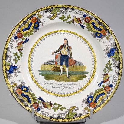 CREIL ET MONTEREAU

Ensemble d'assiettes...