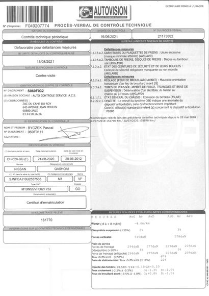 
NISSAN QAQHQAI Phase 2 (J10E) 1.5 DCI 110...