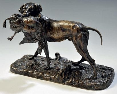 Pierre-Jules MÈNE (1810-1879)
Chien braque...