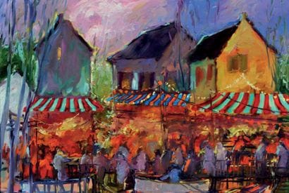 Gérard VALTIER
Guinguettes de fête Huile...