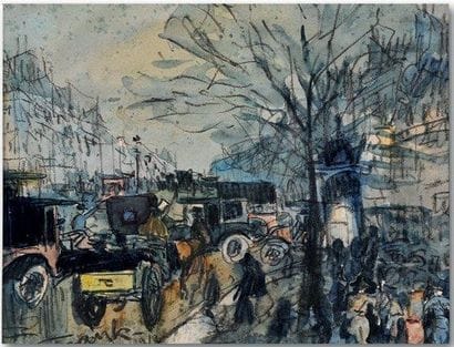 FRANK-WILL (1900-1951)
Les grands boulevards...