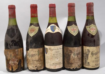 3 bouteilles de POMMARD Hospices de Beaune...