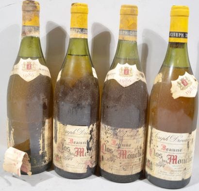 4 bouteilles de BEAUNE Premier Cru « Clos...