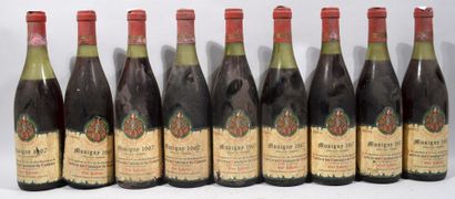 9 bouteilles de MUSIGNY Confrérie des Chevaliers...