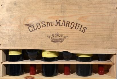 6 Bouteilles SAINT-JULIEN - CLOS DU MARQUIS...