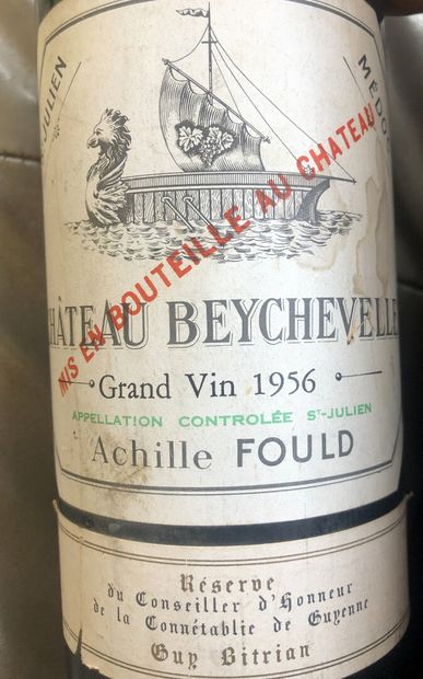 1 bouteille de Saint-Julien, Château Beychevelle,...