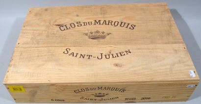 6 Bouteilles SAINT-JULIEN - CLOS DU MARQUIS...