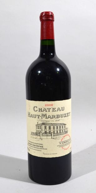 Un magnum de CHATEAU HAUT MARBUZET Saint...