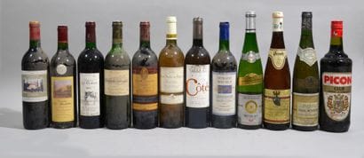 Lot comprenant: 1 bouteille de Domaine Le...