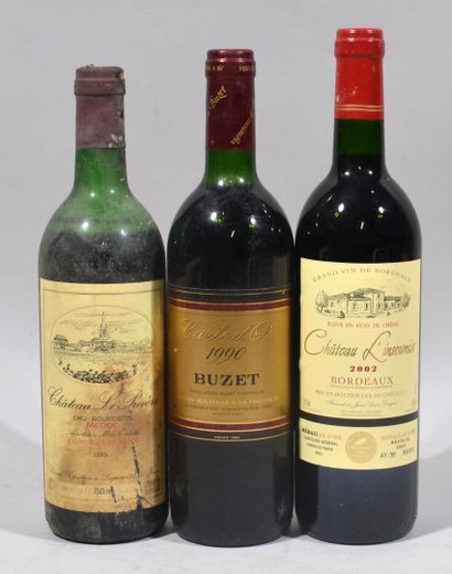 Une bouteille de CHATEAU L'INSOUMISE Bordeaux...