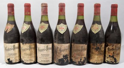 7 bouteilles de POMMARD Hospices de Beaune...