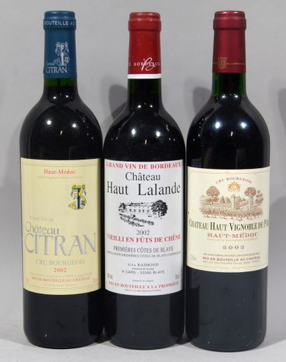 Une bouteille de CHATEAU HAUT VIGNOBLE DU...