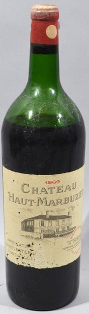 1 magnum Château Haut-Marbuzet 1969

( Niveau...