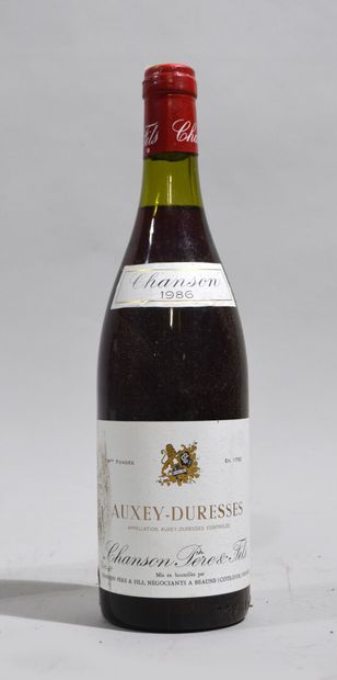 1 bouteille de AUXEY-DURESSES 1986 Chanson...