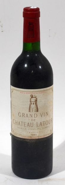 1 bouteille de CHATEAU LATOUR Premier grand...
