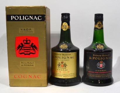 1 bouteille de COGNAC Prince de Polignac...