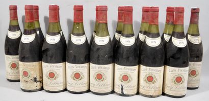 16 bouteilles de CLOS VOUGEOT Guy Leblanc...