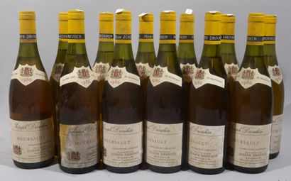 13 bouteilles de MEURSAULT Joseph Drouhin...