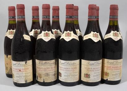 11 bouteilles de MORET SAINT DENIS Monts...
