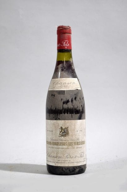 1 bouteille de PERNAND-VERGELESSES 1987 Chanson...