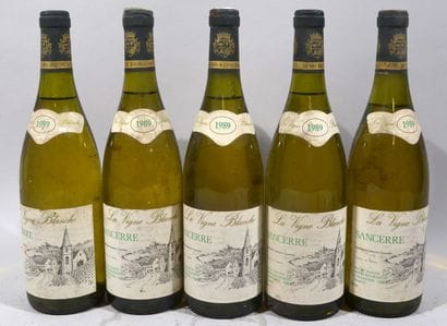 5 bouteilles de SANCERRE blanc « La Vigne...